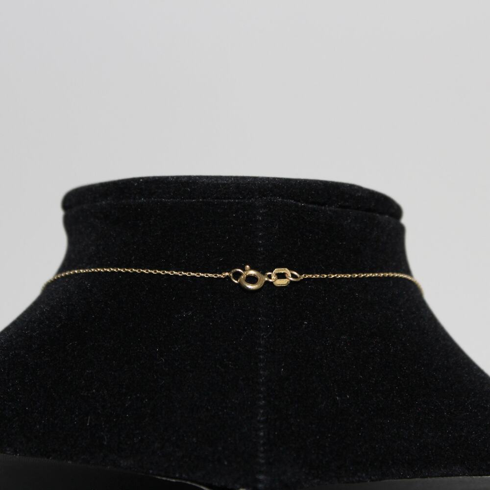 Moon & Star Turkish Flag Ay Yildiz 14k Gold Necklace 585 Yellow Gold 1.56 Grams View 5